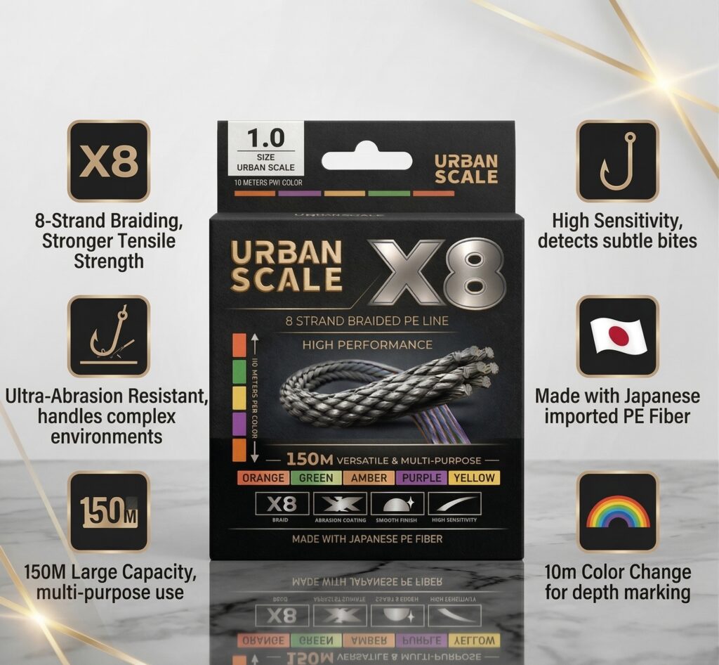 URBAN SCALE PE 线（自有品牌）URBAN SCALE Braide...